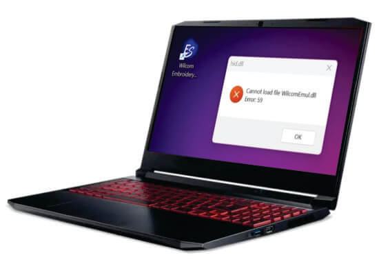 Correção erro 59 WilcomEmul.dll do Wilcom e4.2