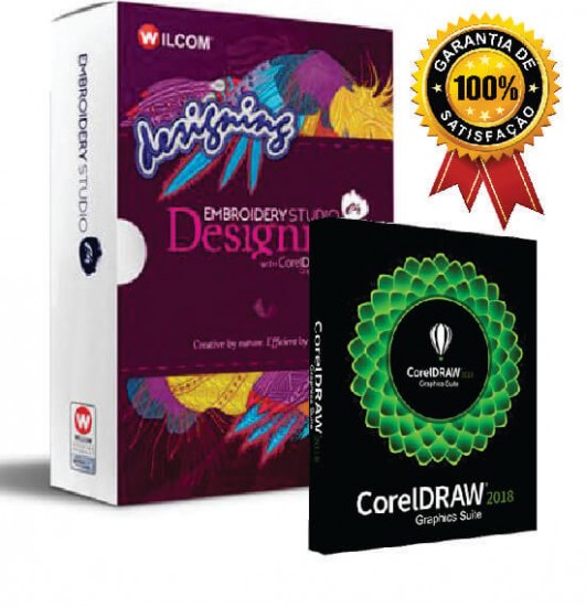 Wilcom Embroidery studio E4.2h Portugues completo com instalaçã