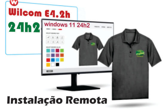 wilcom e4.2 com instalação remota